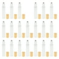 thumbnail image 4 of MasteelfCA 20Pcs Small Essential Oil Perfume Sub Package Bottles Glass Roller Containers, 4 of 8