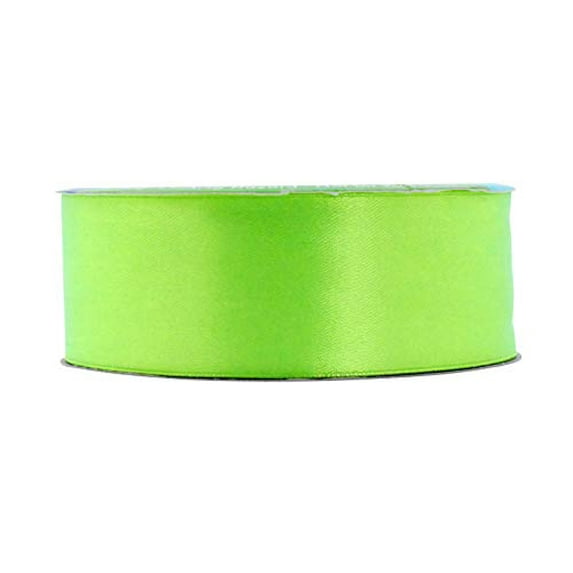 Blue Satin Ribbon 1 1/2 Inch 50 Yard Roll for Gift Wrapping, Weddings, Hair, Dresses, Blanket Edging, Crafts, Bows, Ornaments; by Mandala Crafts