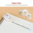 thumbnail image 4 of Graflsoa 1.8cm Transparent Office Tape, 30 Yards per Roll, 8-Pack for Students and Professionals, 4 of 6