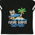 thumbnail image 4 of Inktastic Surfing Future Surfer Bear Boys or Girls Toddler T-Shirt, 4 of 5