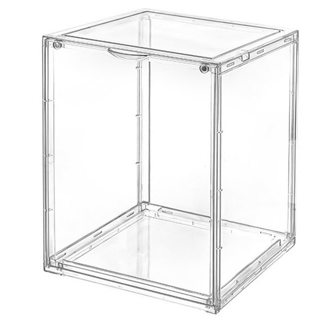 Doll Display Case, Display Storage Holder Magnetic Design for Collectibles