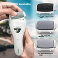 thumbnail image 6 of PRITECH Electric Foot Callus Remover Tool, Electric Pedicure Foot File, Rechargeable Callus Removers Kit Extra Thick, Heel, Hand, Skin Gift(White), 6 of 8