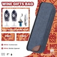 thumbnail image 3 of Bolsa para Vino Aislada ALLCAMP con Copas de Vino y Sacacorchos Azul, 3 of 7