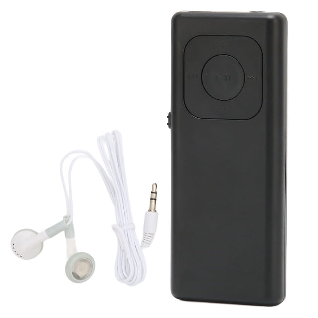 Lecteur MP3, Lecteur de Musique MP3 Sans Perte Portable avec Écouteur, Lecteur de Musique Numérique Haut-Parleur HD Intégré, Prise en Charge jusqu'à 64 Go Non Inclus