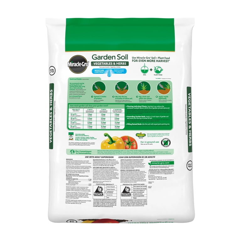 How Much Does Miracle Gro Garden Soil Weigh: Uncover the Truth