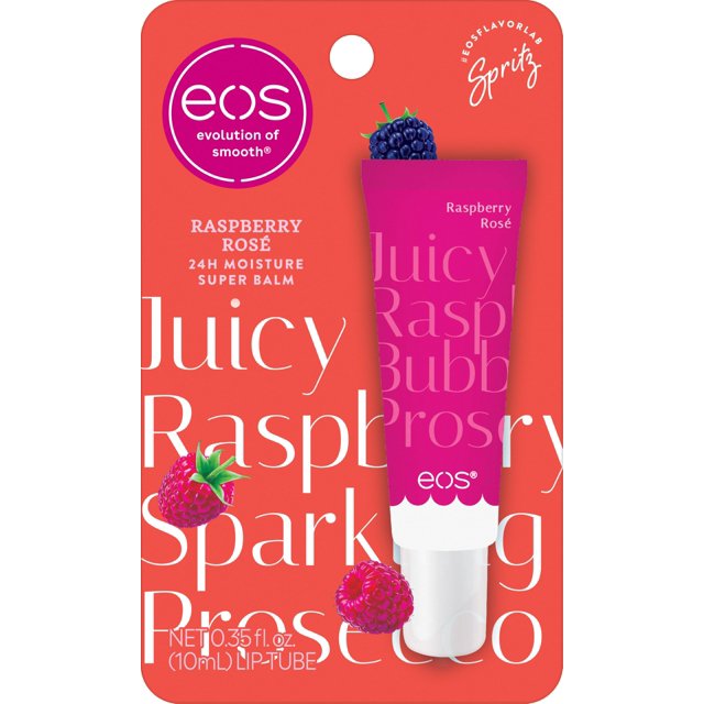 Bálsamo labial eos Edición limitada Frambuesa Rosé 10 ml 24 h hidratación