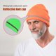thumbnail image 4 of Minnieouse Gorros de calavera para hombre, forro reflectante, gorro de invierno Unisex, protección contra la frialdad, ciclismo informal, eventos Sombreros Verde neón, 4 of 6