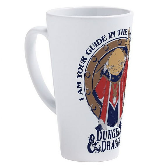CafePress - Dungeons And Dragons Master - 17 Oz White Ceramic Latte Mug