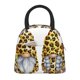 thumbnail image 1 of Disketp Leopard Gnomes Bolsa Térmica para Almuerzo, Lonchera con Abertura Amplia y Gran Capacidad, Organizador Reutilizable para Mujeres, Hombres y Adultos, 1 of 6