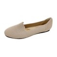 thumbnail image 2 of Viluyesy Womens Flats Shoes, Shallow Slip-On Wide Width Casual Comfort Breathable Shoes Beige, 2 of 8