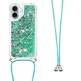 thumbnail image 4 of Funda FOXDOCK para iPhone 16 con Cuerda Ajustable, Brillo Líquido, Protección Antigolpes y Lente – Ideal para Regalo, 4 of 6