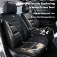 thumbnail image 2 of 2004-2020 for DODGE GRAND CARAVAN Front Car Seat Covers Premium Leather Daily Protection Tailored Fit Driving Comfort, 2 of 8
