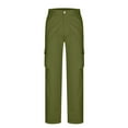 thumbnail image 4 of Gytharion Mens Plus Size Cargo Pants Fashion Stretch Slim Fit Straight-Leg Trousers with Multi-Pockets Lightweight Casual Work Pants, 4 of 6