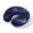Dark Blue Black, variant on Neck Pillow Ergonomic Memory Foam U Shaped Pillows,Blue Pink Green Hydrangea Blooms Soft Portable Neck Head Support Cushion Pillow for Travel Airplane Car Office Use,Retro Floral Art