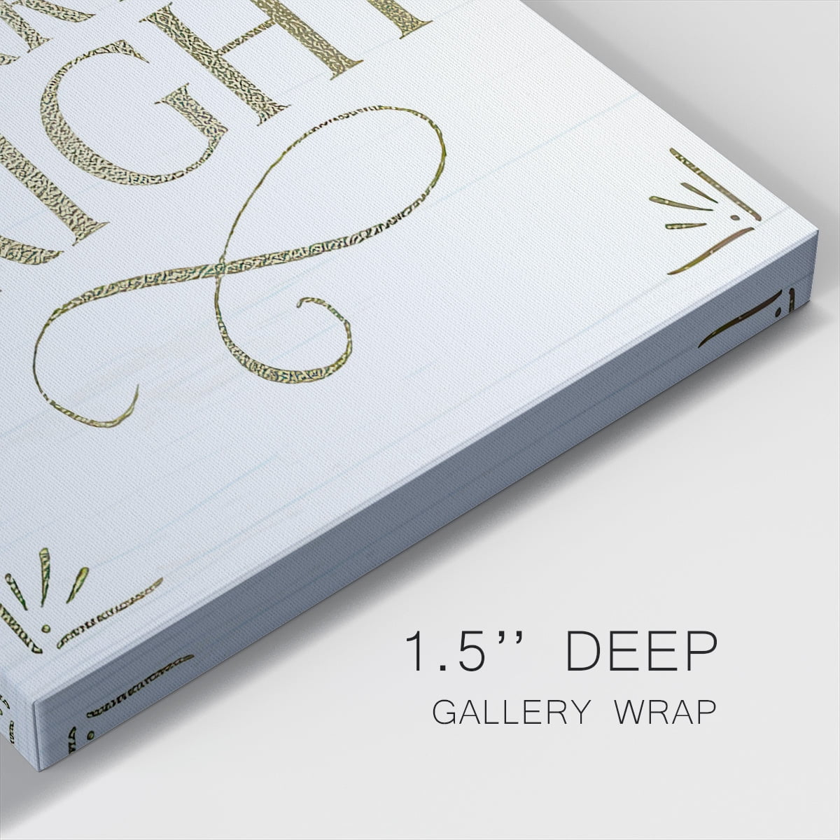 Golden Sentiments II- Gallery Wrapped Canvas