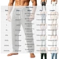 thumbnail image 4 of Men's Loose Hemp Blend Trousers Pants Beach Breathable Lightweight Elastic Drawstring Slim Casual Daily Summer Holiday Travel Streetwear Hiking Swim Gym Workout | Zenithor,Light Blue 2XL, 4 of 6