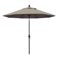 thumbnail image 3 of Pemberly Row Skye 9' Bronze Patio Umbrella in Sunbrella 1A Taupe, 3 of 5