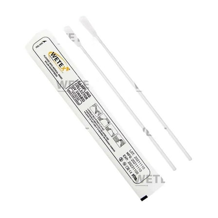 300pcs, Sterile Throat Swab (Oral)