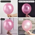 thumbnail image 2 of PartyWoo Ballons Roses, 50 Pcs Ballons Roses de 12 Pouces avec Perles, Ballons Roses avec Perles pour Guirlande de Ballons Ou Arche de Ballons comme Décorations de Fête, Décorations d'Anniversaire, Décorations de Shower de Bébé pour Fille, Rose-Z58, 2 of 6