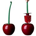 thumbnail image 1 of Cherry Shaped Toilet Brush And Holder Set Standing Wc Bathroom Cleaning Brush, 1 of 5