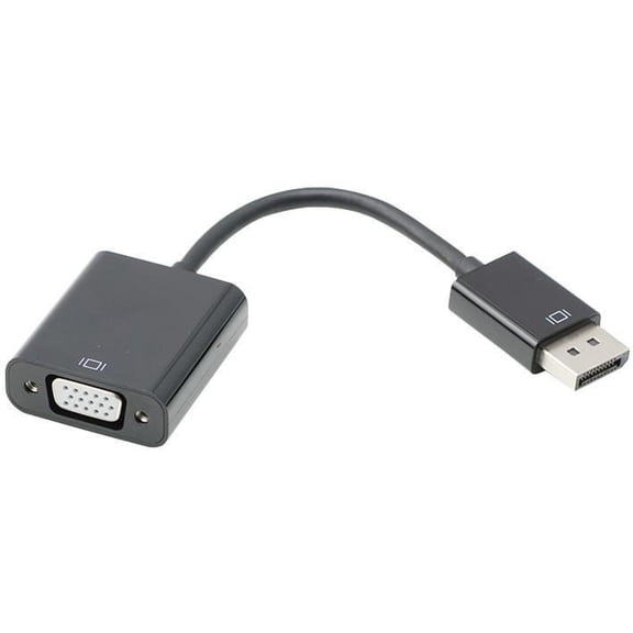 PRO SIGNAL - DisplayPort Male to VGA Female Adaptor, Black