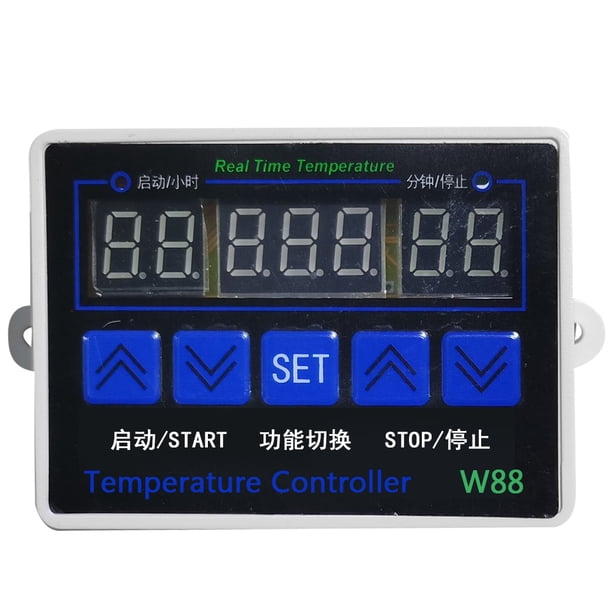 Controlador de Temperatura JShteea XH-W1411 Interruptor Termostato Digital LED 12V
