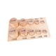 thumbnail image 5 of Juguetes sensoriales Montessori para bebés, material didáctico con pesas, juguete educativo para el desarrollo cognitivo para niñas y niños, regalo, 5 of 9