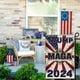 thumbnail image 4 of Precio reducido por tiempo limitado!Bandera de jardín vertical de doble cara al aire libre, 2024 bandera de jardín de 12.0 x 18.0 in, 2024 Take America Back Flag patio decoración al aire libre, 4 of 4