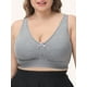 thumbnail image 4 of Sujetadores finos suaves sin aros de talla grande para mujer, 4 of 8