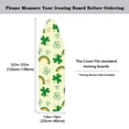 thumbnail image 5 of HELLHERO Rainbow Clover Ironing Board Cover Elastic Edge Replacement Non-Slip Ironing Board Protector Cover for Home(No Padding), 5 of 5