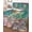 Turquoise Light Brown, variant on Full Size Quilt Bedding Set, Turtle Coastal Reversible Summer Quilt 3 Pieces, Nautical Ocean Summer Beach Coral Octopus Lightweight Bedspreads Coverlets with 2 Pillow Shams for All Seasons