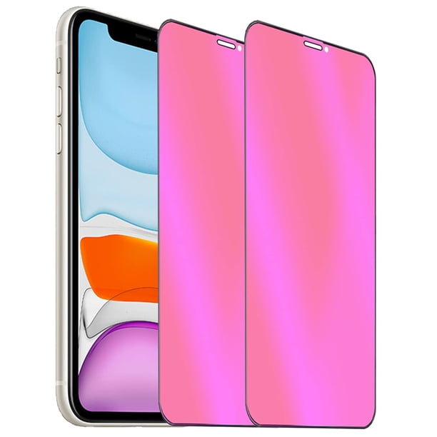 Paquete de 2 protectores de pantalla de vidrio templado de privacidad para iPhone 11/XR