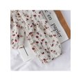 thumbnail image 5 of Fashion Women's Spring And Summer V Neck Floral Print Sweet Small Fresh Long Sleeves Chiffon Shirt Blouses, 5 of 5