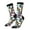 3 Black, variant on Panda And Glasses Print Adult Socks for Men & Women,Calf Socks, Ankle Socks,Boots Socks,Breathable Casual Sock,Unisex Crew Socks