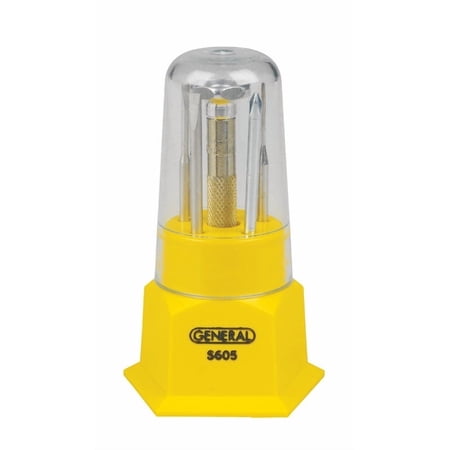 General Tools S605 Five-Piece Jeweler's Screwdriver Set