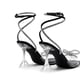 thumbnail image 4 of Sandalia DREAM PAIRS Stiletto con Moño y Pedrería 9.5 Negra, 4 of 6