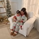thumbnail image 3 of Pijama navideño para bebé niña Gerber, menta y rojo, talla X-Large, 3 of 7