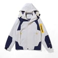 thumbnail image 5 of Chaqueta de terciopelo para hombre, resistente al viento, impermeable, para exteriores, primavera y otoño, traje de montañismo de una sola capa para pareja tibetana para mujer, 5 of 5