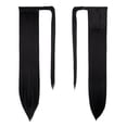 thumbnail image 2 of SHCKE 20"/28" Long Ponytail Extensions Synthetic Straight Hair Ponytail Drawstring Ponytail Clip in Hairpiece for Women - Dark Black, 2 of 6