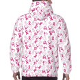 thumbnail image 3 of Bingfone Breast Cancer Awareness4 Men's Drawstring Hoodie Long Sleeve Pocket Sweatshirts-Large, 3 of 6