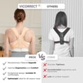 thumbnail image 3 of Corrector de postura Vicorrect, corsé ajustable para la parte superior de la espalda, 3 of 7