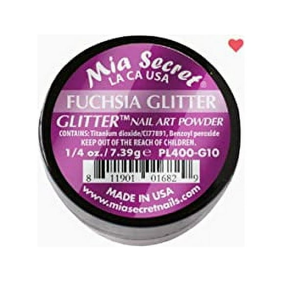 MIA SECRET (PL400-G10) - Fuchsia (GLITTER)