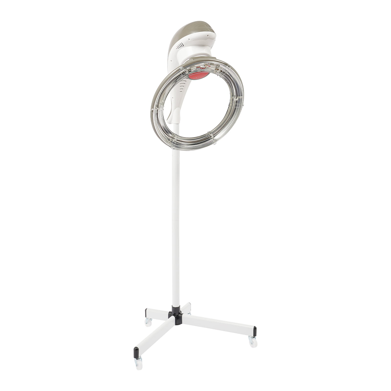 157-178cm Stand Salon Hair Dryer Professional Infrared Hair Color Processor with 4 Wheels Aluminum Iron ABS