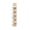 Beige, variant on Black 6 Layer Door Hanging Storage Bag With Hook Large Capacity Mesh Organizer For Home Bedroom And Closet