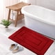 thumbnail image 4 of Solid Color Versatile Multi-color Bathroom Door Shower Drying Absorbent Foot Pad-fine Fiber Machine Washable Floor Mat, 4 of 4