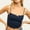 A01_Navy, variant on Goodtrade8 Crop Tank Tops for Women Modal Sleeveless Shirts Camisole Short Summer Casual Black Round Neck Undershirts Womens Tops Outdoor