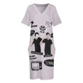 thumbnail image 4 of Dan & Phil-vestido holgado con bolsillos y citas vestidos de moda para mujer falda de mujer vestido de fiesta de lujo para mujer vestidos para fiesta de boda, 4 of 7