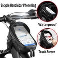 thumbnail image 2 of PVCS Sac de Cadre avant de Vélo Imperméable EVA TPU Sac de Vélo Cellulaire Moins de 6.5 Pouces, 2 of 9