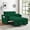 53'Green, variant on 53 inch 3-in-1 Convertible Sofa Bed Pull Out Sofa, Multi - Functional Loveseat Sleeper with Adjustable Back, Side Pockets & Smooth Wheels, Velvet Upholstered for Living Room, Gray