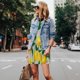 thumbnail image 4 of Easygdp Lemon Seamless Pattern Oil Painting Effect para Vestido Transpirable de Mujer, Vestido Suelto de Manga Corta con Pliegues y Bolsillos para el Verano, 4 of 7